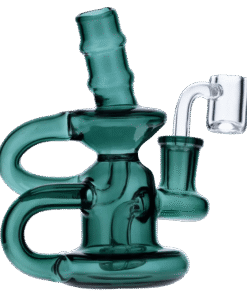 Valiant - Water Pipe w/Quartz-Teal-6in