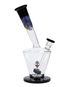 Alternative view of Cabana Cannabis Co. - Cabana Cannabis Co. Flora Water Pipe - Black - 11in.