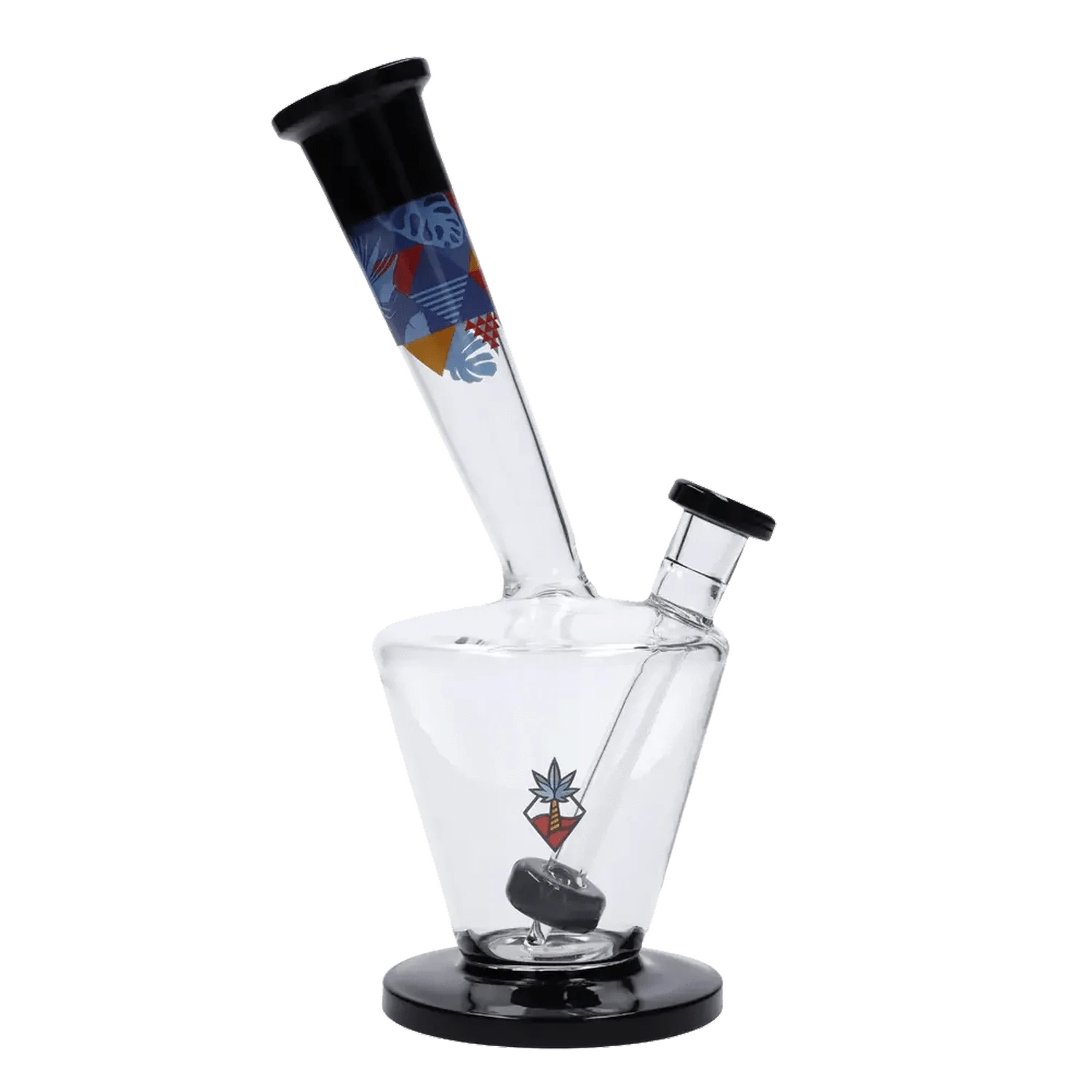 Cabana Cannabis Co. - Cabana Cannabis Co. Flora Water Pipe - Black - 11in. - Image 2