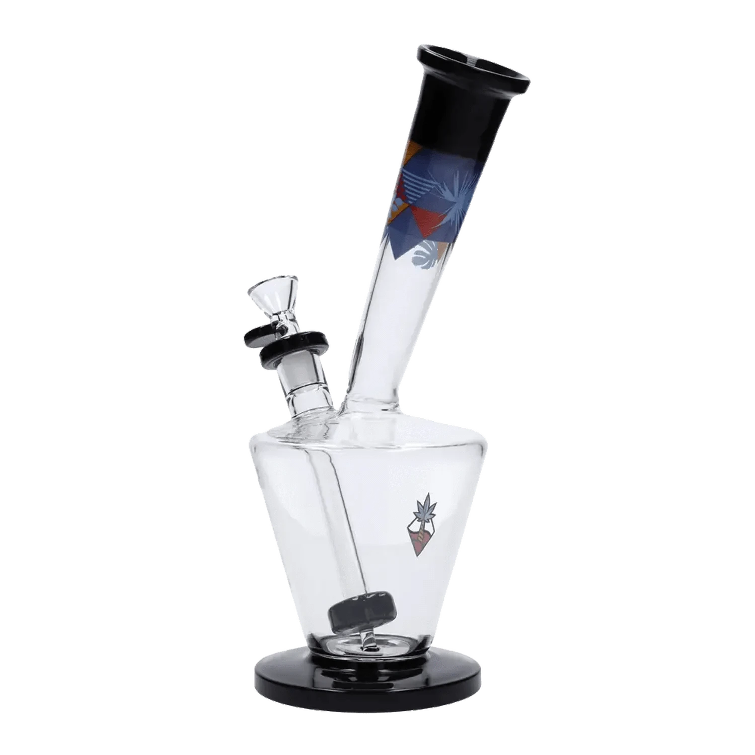 Cabana Cannabis Co. - Cabana Cannabis Co. Flora Water Pipe - Black - 11in. - Image 6