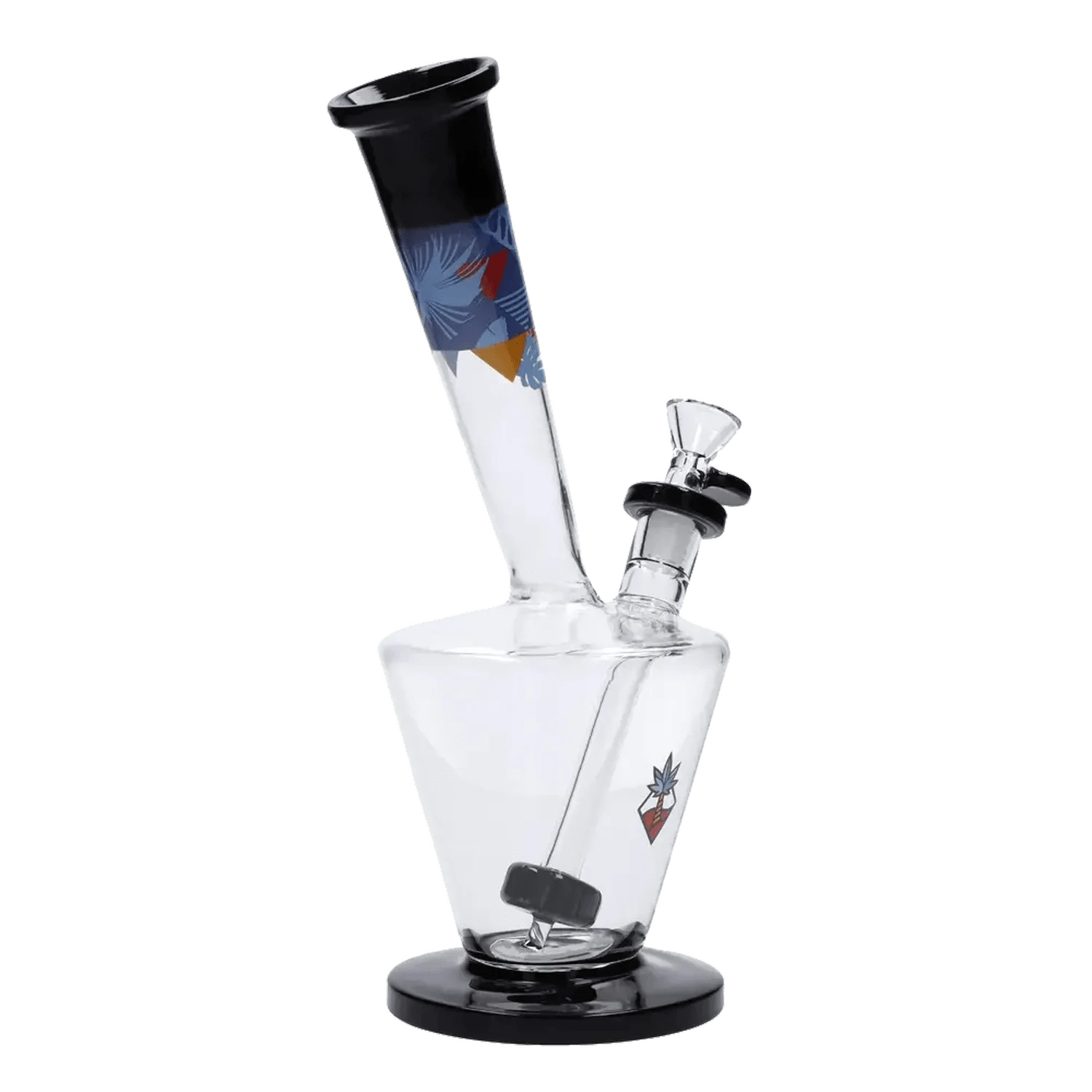Cabana Cannabis Co. - Cabana Cannabis Co. Flora Water Pipe - Black - 11in. - Image 3