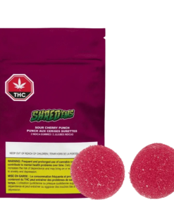 Shred'ems - Sour Cherry Punch Gummies (INDICA)