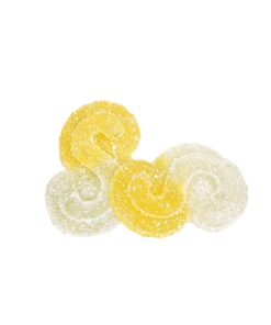 Alternative view of Spinach Feelz - THC+CBG Pineapple Starfruit Gummies (HYBRID)