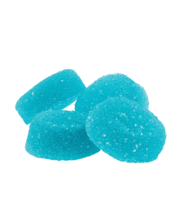 Alternative view of Shred'ems - Sour Blue Razzberry Gummies (HYBRID)