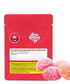 SAN RAFAEL '71 - Sour Peach Live Resin Gummies (INDICA)