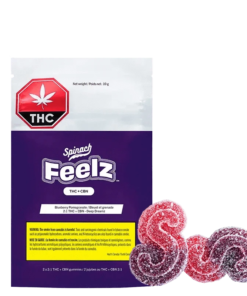 Spinach Feelz - Blueberry Pomegranate 2:1 Gummies (INDICA)