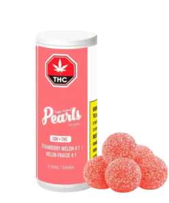 Pearls By Gron - Strawberry Melon 4:1 Gummies (HYBRID)