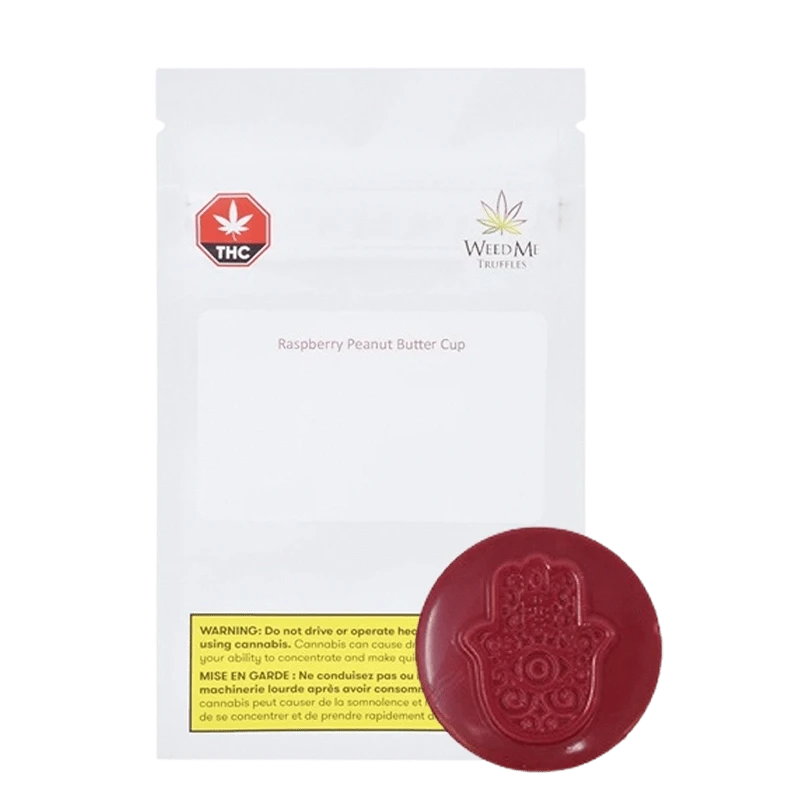 Weed Me Truffles - Raspberry Peanut Butter Cup (HYBRID)
