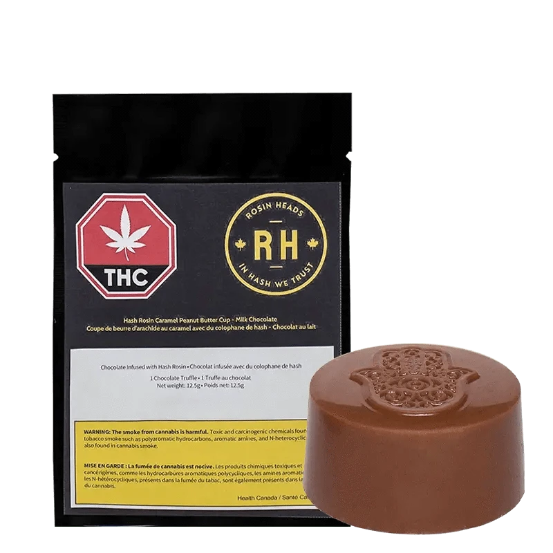 Rosin Heads - Hash Rosin Caramel Peanut Butter Cup (HYBRID)