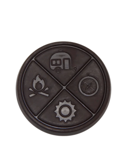 Alternative view of The Hazy Camper - Hazy Mint Organic Dark Chocolate