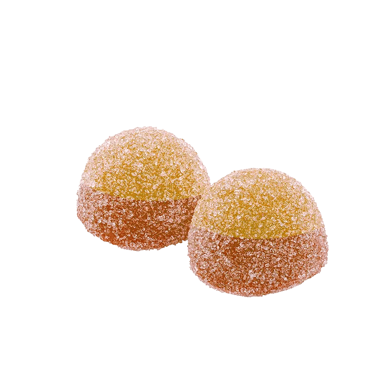 A-Ha! - Peach Iced Tea Hash Rosin Duos Gummies (HYBRID) - Image 2