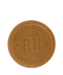 Alternative view of Rosin Heads - Hash Rosin Coins - Yuzu (HYBRID)