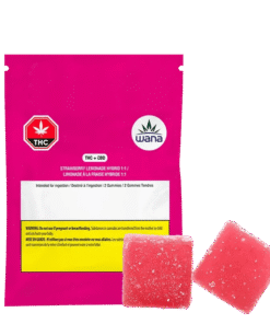 Wana - Strawberry Lemonade 1:1 Gummies (HYBRID)