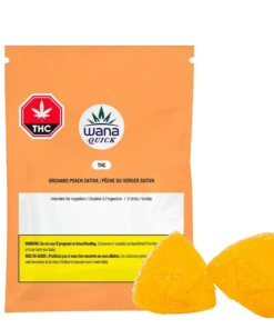 Wana QUICK - Orchard Peach Gummies (SATIVA)