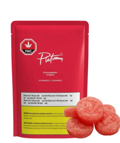Platinum Vape - Strawberry Gummies (HYBRID)