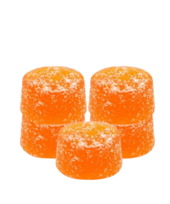 Alternative view of Leisure Club - Live Rosin Sour Peach Gummies (SATIVA)