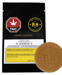 Rosin Heads - Hash Rosin Coins - Caramel Coffee Crunch (HYBRID)