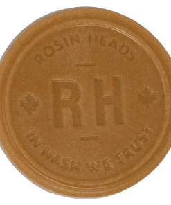 Alternative view of Rosin Heads - Hash Rosin Coins - Caramel Coffee Crunch (HYBRID)