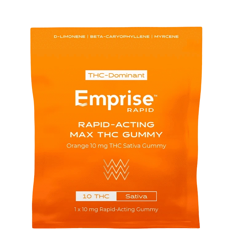 Emprise Rapid - Orange THC Gummies (SATIVA) - Image 3