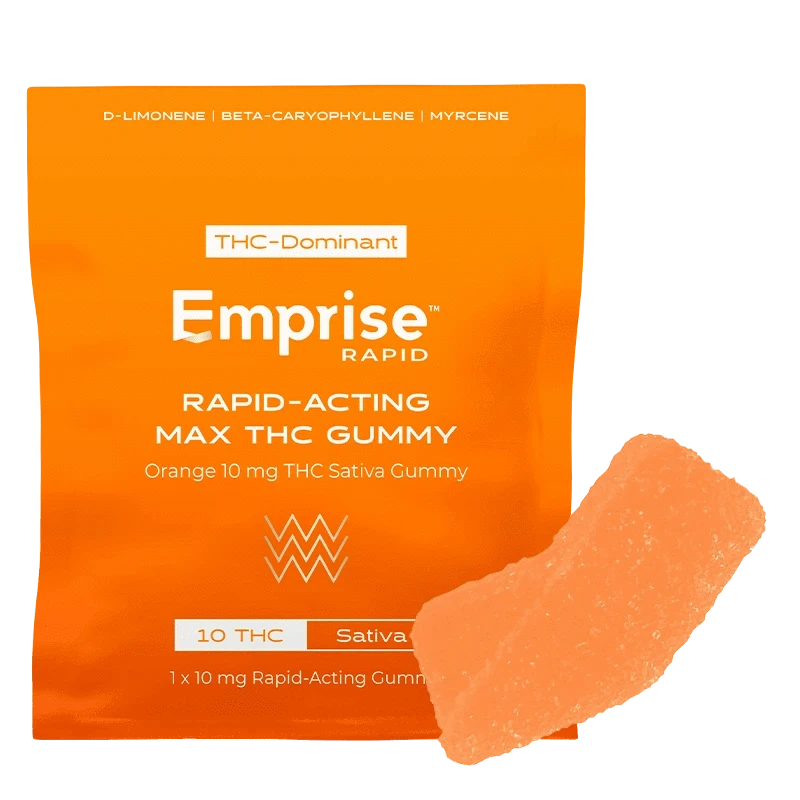 Emprise Rapid - Orange THC Gummies (SATIVA)
