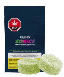 Edison - Sonics Kiwi Berry Burst Gummies (SATIVA)