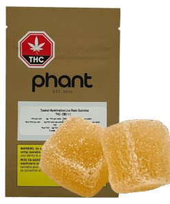 Phant - Toasted Marshmallow THC:CBD 1:1 Live Resin Gummies