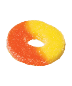 Alternative view of Frootyhooty - Poppin' Peach Full Spectrum Loops 10mg THC Gummies (HYBRID)