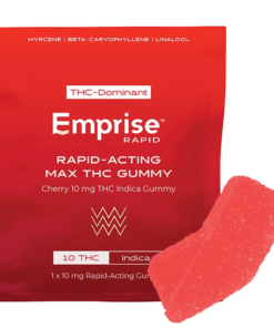 Emprise Rapid - Cherry 10 mg THC Gummies (INDICA)