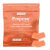 Emprise Rapid - Peach 10:10 THC:CBD Gummies (HYBRID)