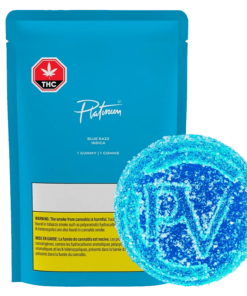 Platinum - Blue Razz Gummies (INDICA)