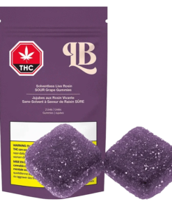 La Boca - Solventless Live Rosin Sour Grape Gummies (HYBRID)