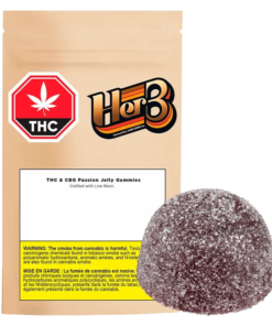 HER.B - CBG Passion Jelly Gummies (HYBRID)