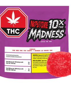 No Future - 10X The Madness: The Red One THC Gummies (INDICA)
