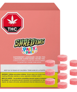 Shred'ems - Superberry Lemonade MAX10 Gummies (SATIVA)