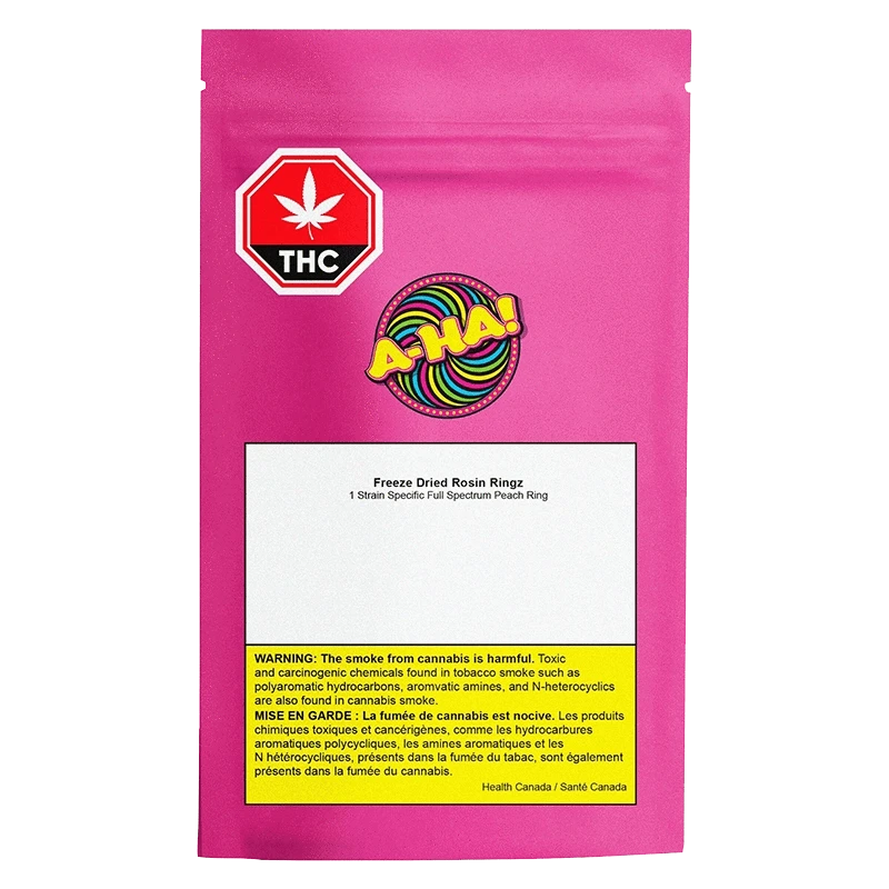 A-Ha! - Freeze Dried Rosin Rings Gummies (HYBRID) - Image 3