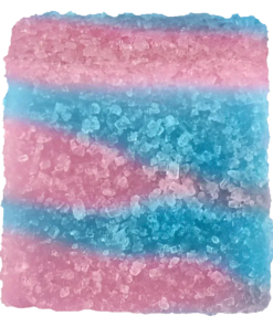 Alternative view of Glenn's - True Hybrid Rosin Blue Raspberry Cotton Clouds Gummies