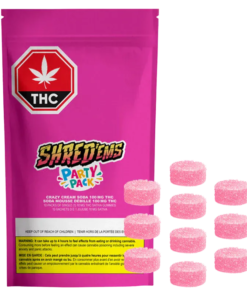 Shred'ems - Shred'Ems Crazy Cream Soda Max10 Party Pack Gummies (SATIVA)