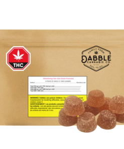 Dabble Cannabis Co. - Strawberry Jam Live Rosin Gummies (SATIVA)