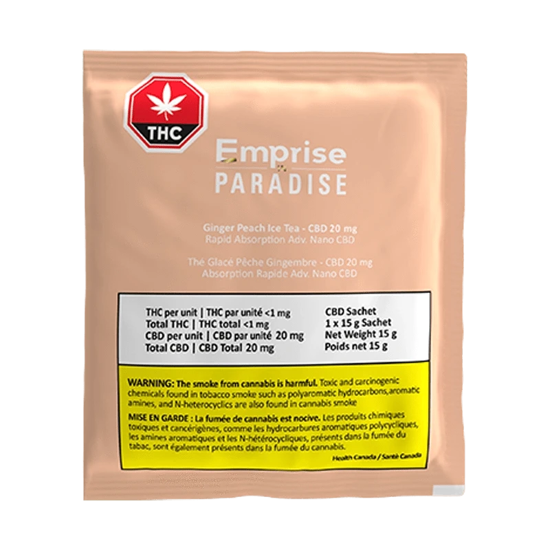 Emprise Canada - Ginger Peach Ice Tea Mix
