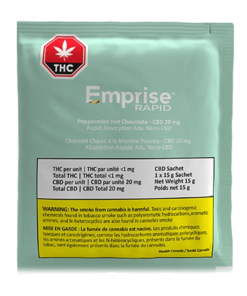 Emprise Canada - Organic Vegan Peppermint Hot Chocolate Mix (HYBRID)
