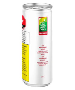 Collective Project - CBG Raspberry & Lime Sparkling Botanical Water (HYBRID)