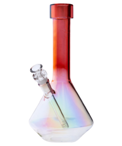 Alternative view of Queen of Bud - Queen of Bud Rose Quartz 12" Dual Use Waterpipe