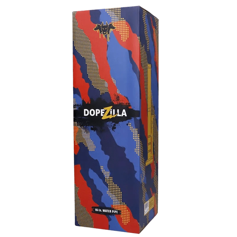 Dopezilla - Dopezilla Cerberus Water Pipe - Black - 16in. - Image 9