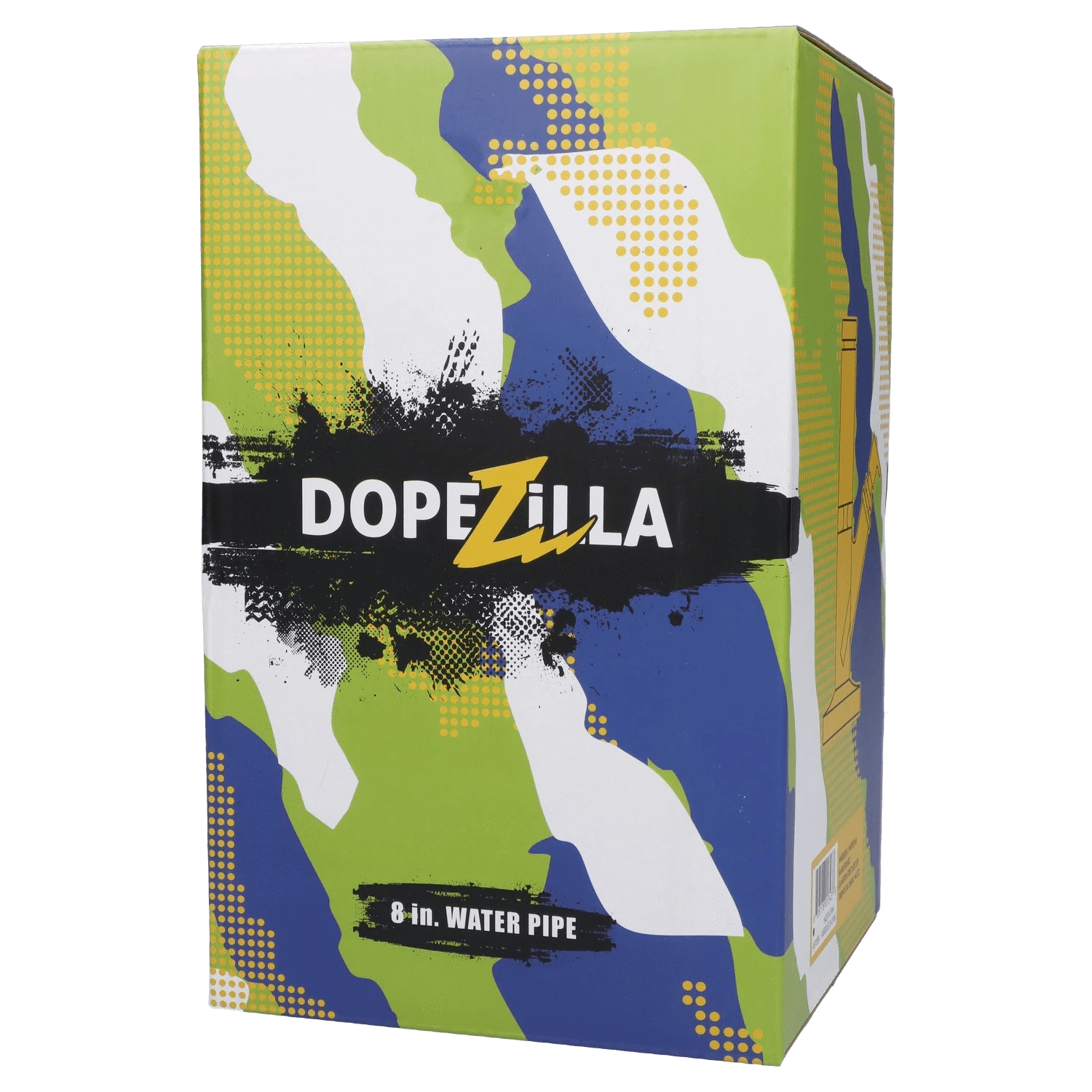 Dopezilla - Dopezilla Cyclops Water Pipe - Black - 8in. - Image 10