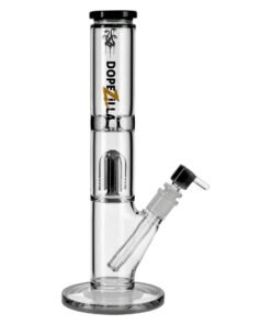 Dopezilla - Dopezilla Hydra Water Pipe - Black - 13in.