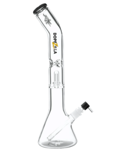 Dopezilla - Dopezilla Titans Promethus Water Pipe Black 18 in.