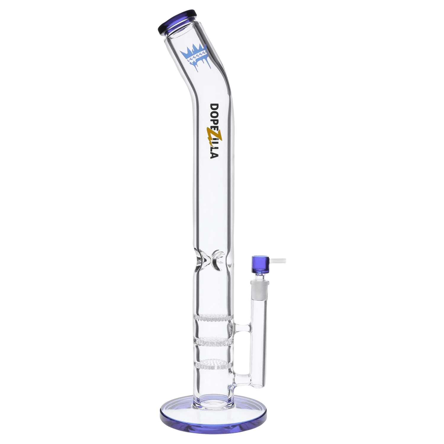 Dopezilla - Dopezilla Titans Cronus Water Pipe Dark Blue 20 in.