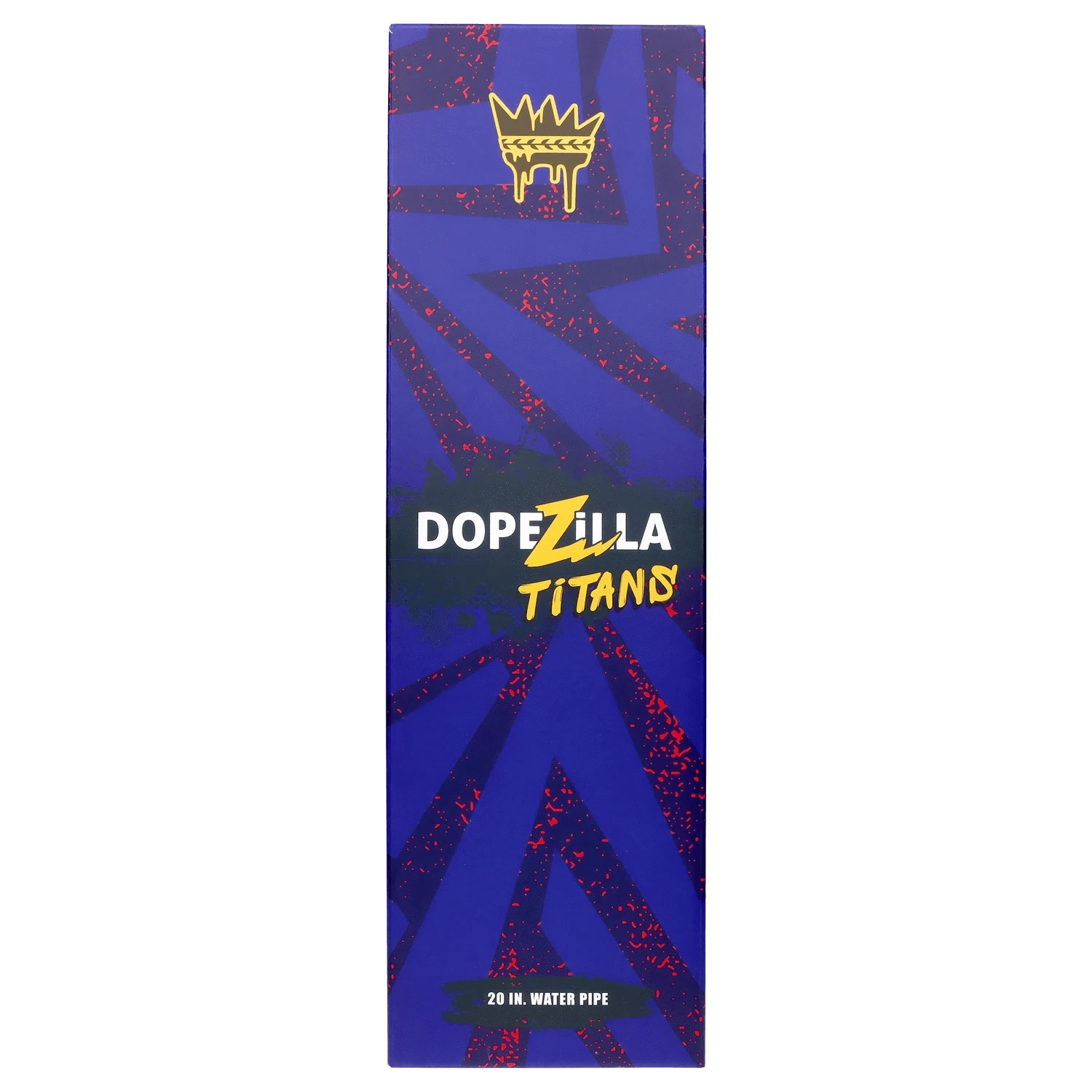 Dopezilla - Dopezilla Titans Cronus Water Pipe Dark Blue 20 in. - Image 10