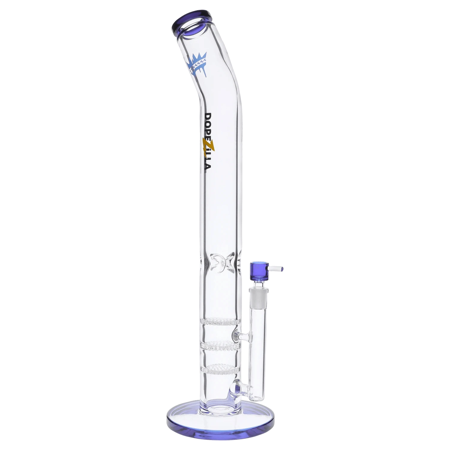 Dopezilla - Dopezilla Titans Cronus Water Pipe Dark Blue 20 in. - Image 3