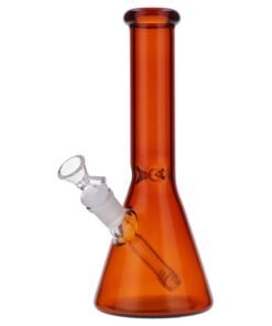 Alternative view of Valiant - Everyday Essentials Beaker Bong - Amber - 10in.